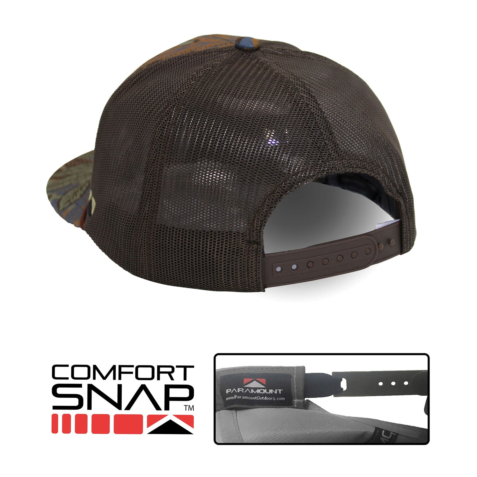 PARAMOUNT OUTDOORS™ Sunset Bison Buffalo Meshback Rope Cap Headwear