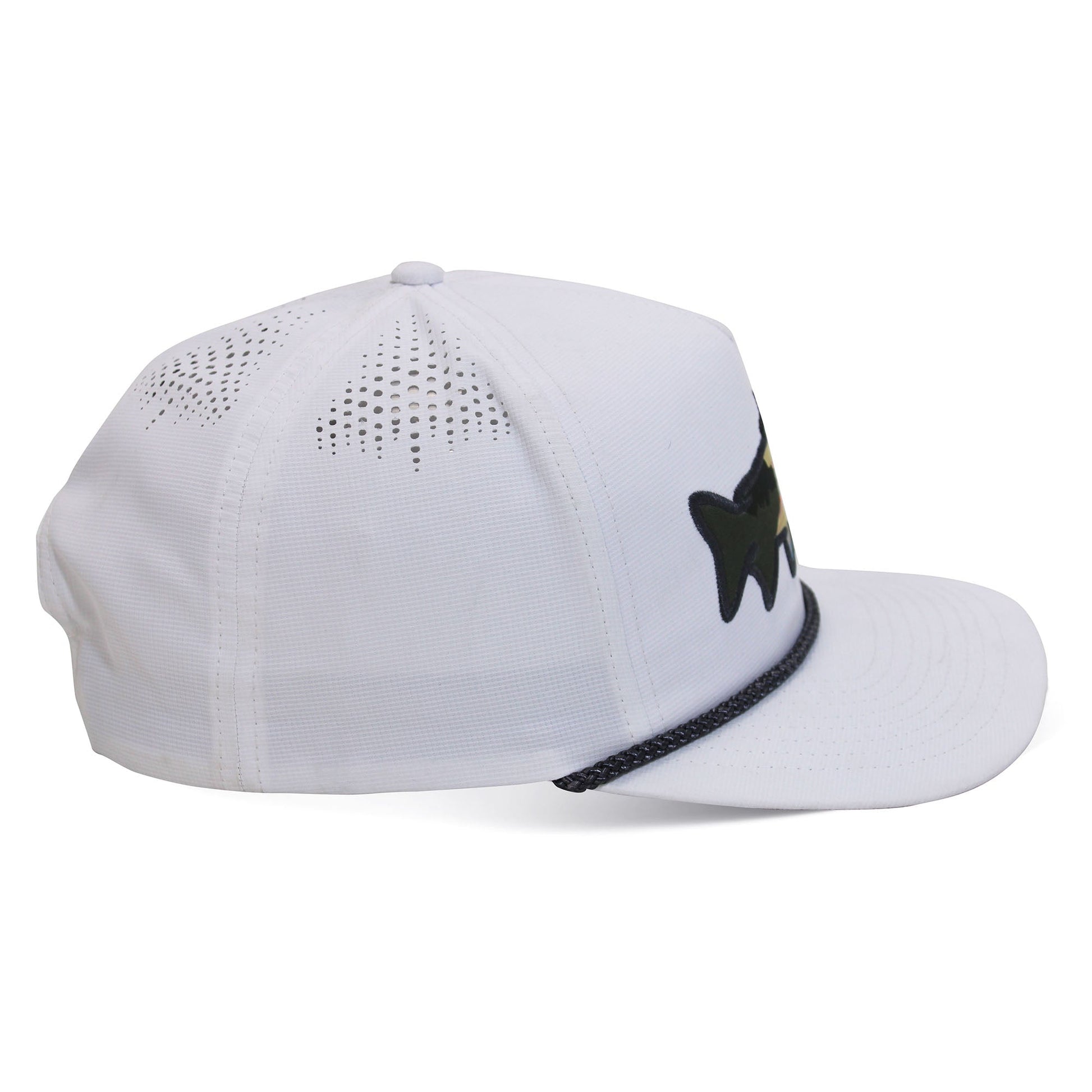 PARAMOUNT OUTDOORS™ Sunset Fish Silhouette 5-Panel Performance Rope Cap Headwear