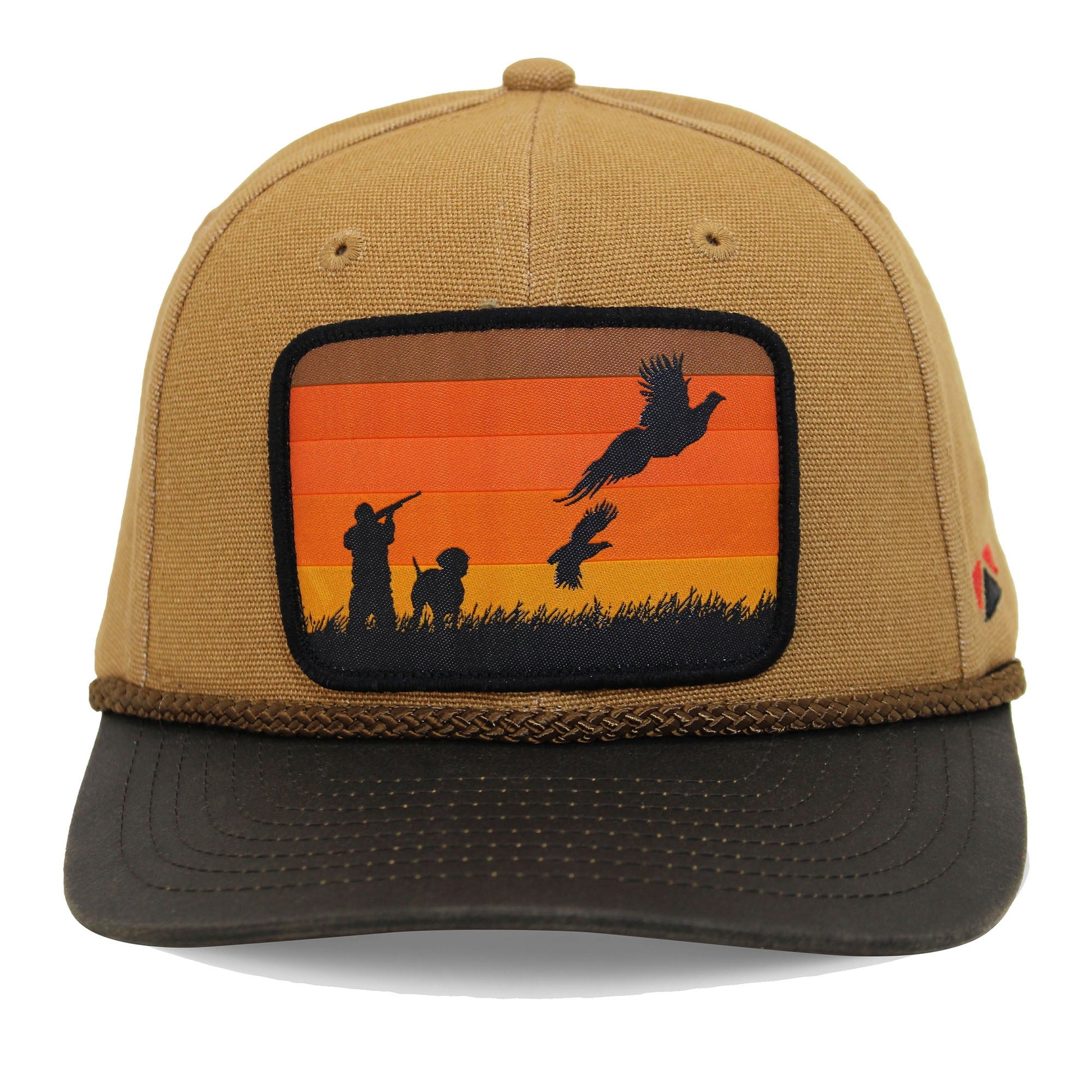 PARAMOUNT OUTDOORS™ Canvas Upland Flush Patch Hat with Wax Cloth Visor Headwear