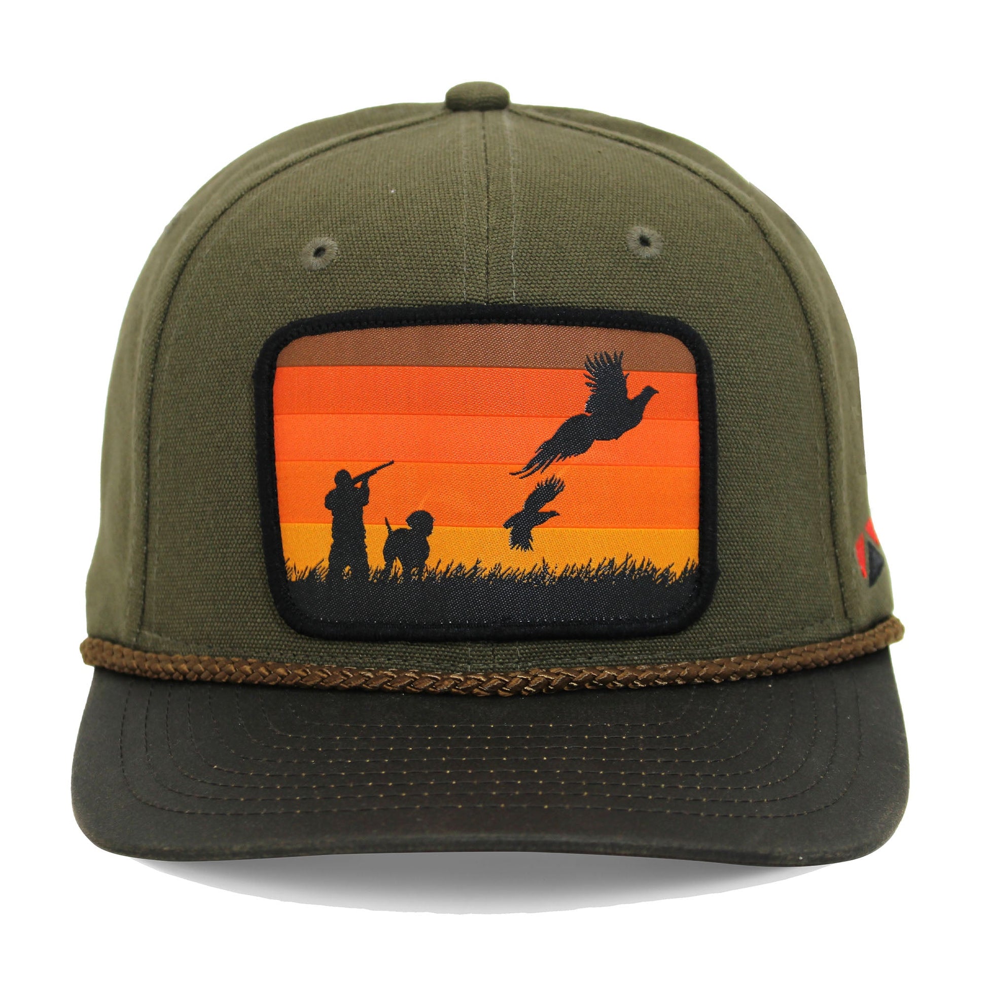 PARAMOUNT OUTDOORS™ Canvas Upland Flush Patch Hat with Wax Cloth Visor Headwear