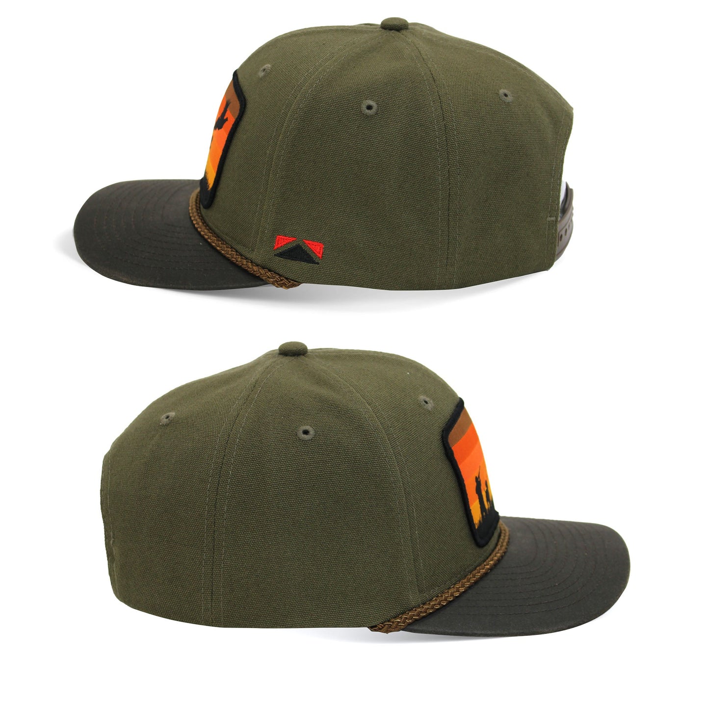 PARAMOUNT OUTDOORS™ Canvas Upland Flush Patch Hat with Wax Cloth Visor Headwear