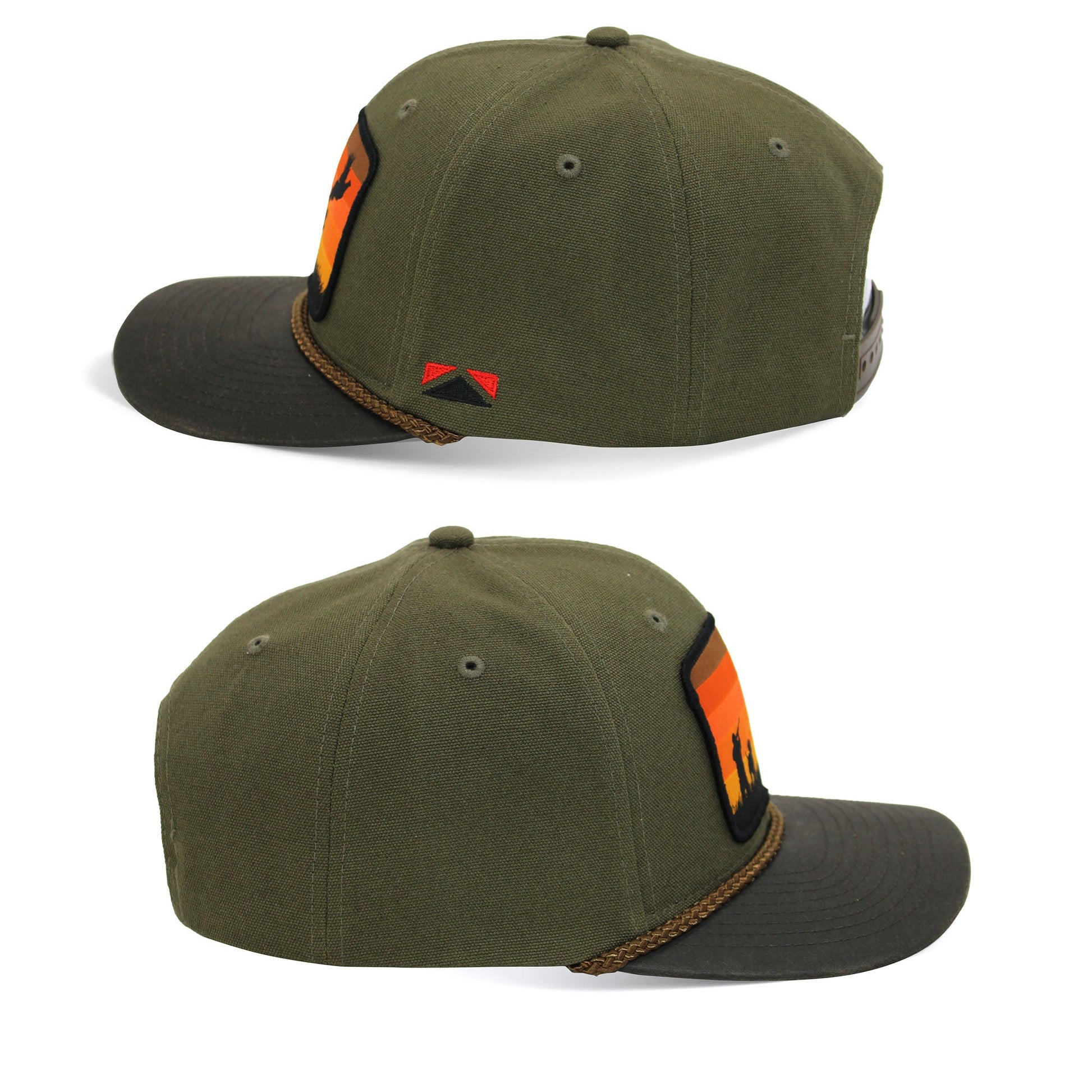PARAMOUNT OUTDOORS™ Canvas Upland Flush Patch Hat with Wax Cloth Visor Headwear