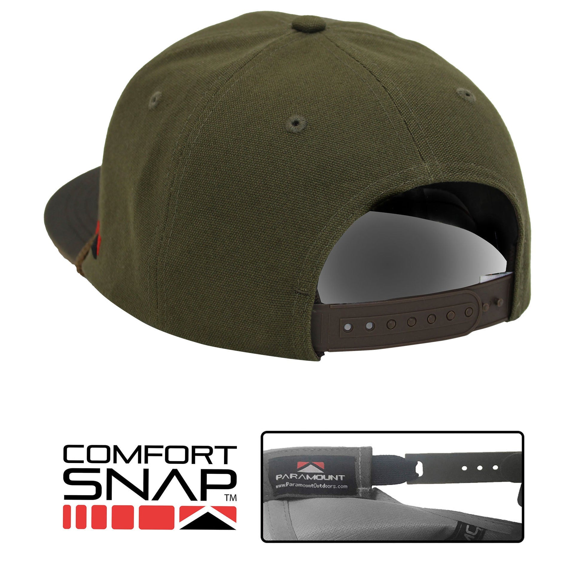PARAMOUNT OUTDOORS™ Canvas Upland Flush Patch Hat with Wax Cloth Visor Headwear