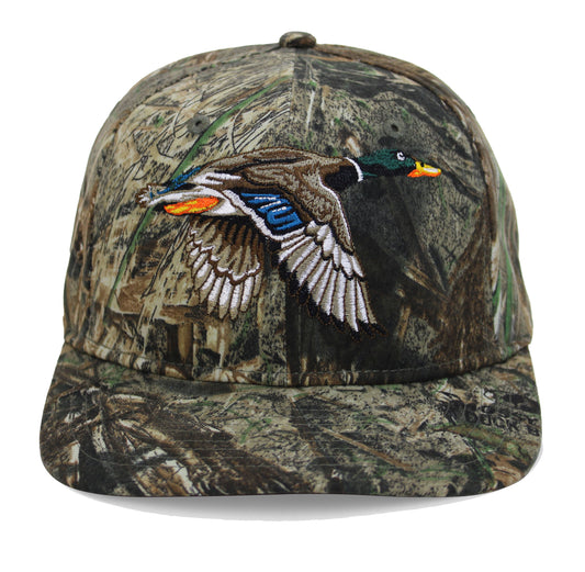 PARAMOUNT OUTDOORS™ Flying Mallard 6-Panel on Mossy Oak Duck Blind Headwear