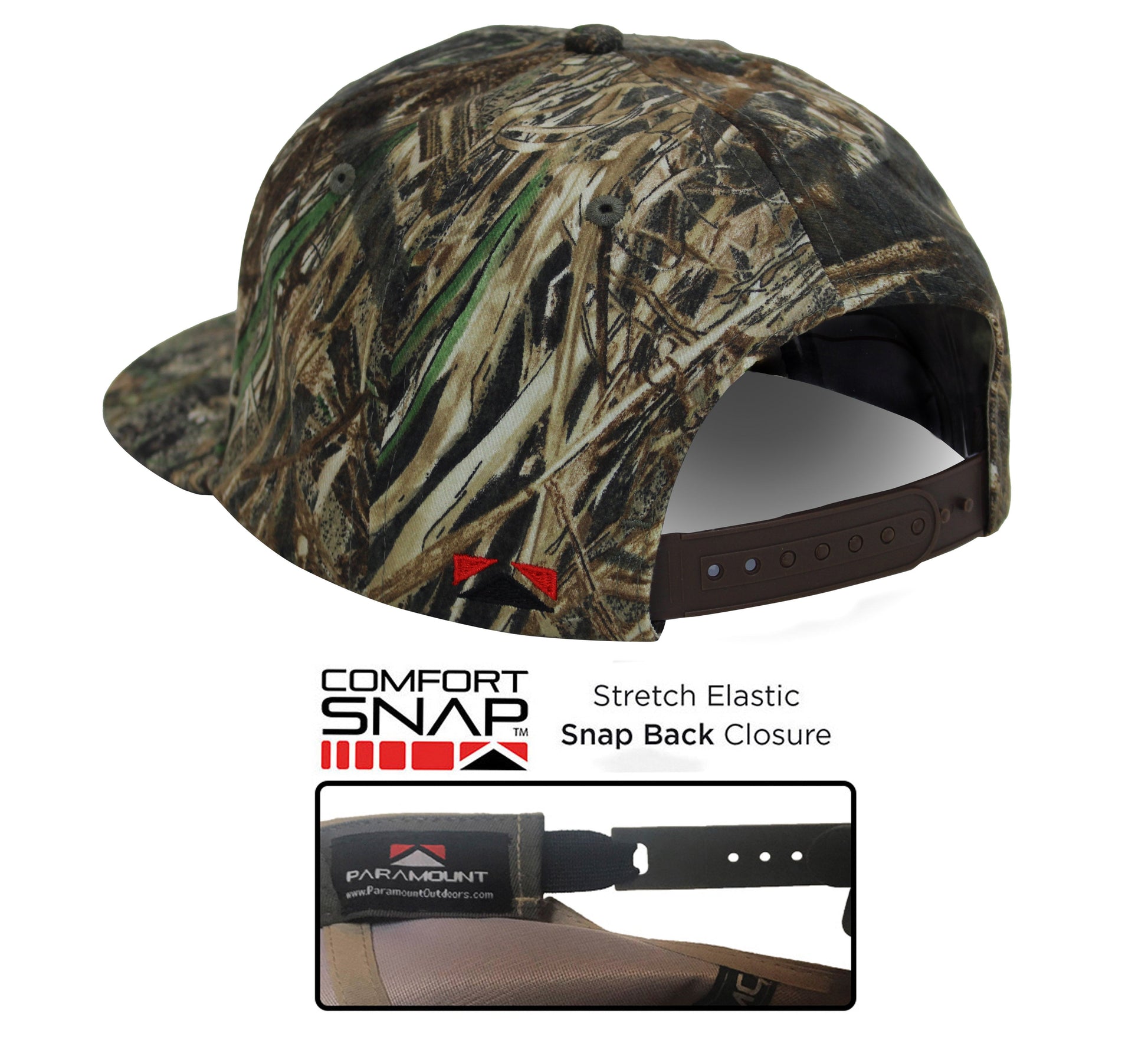 PARAMOUNT OUTDOORS™ Flying Mallard 6-Panel on Mossy Oak Duck Blind Headwear