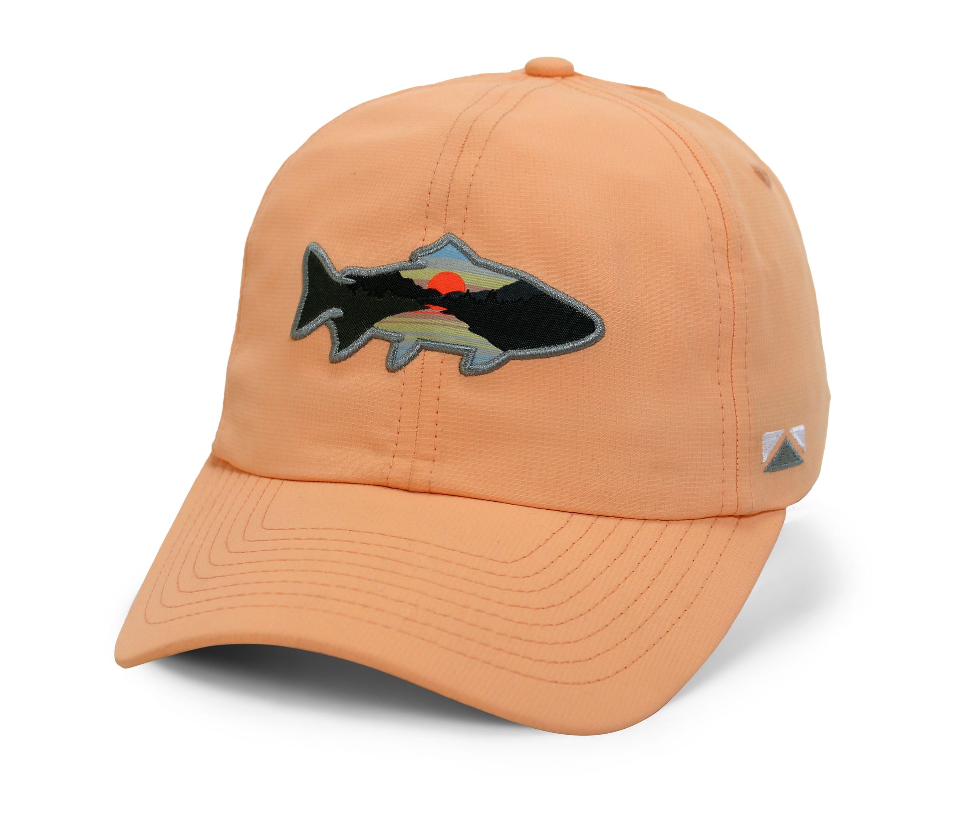 PARAMOUNT OUTDOORS™ Women's SUNSET TROUT 6-Panel Ponytail Cap Headwear