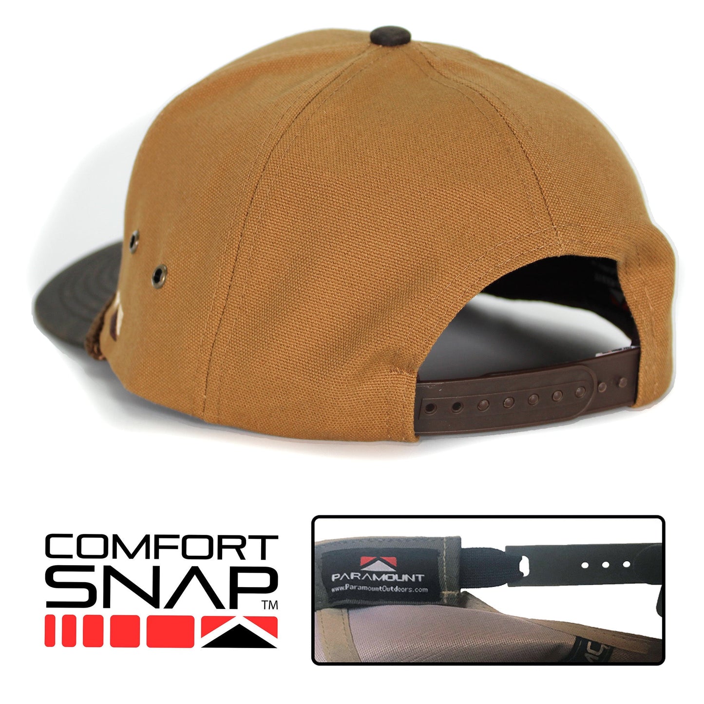 PARAMOUNT OUTDOORS™ Canvas Golden Retriever Hat with Wax Cloth Visor Headwear