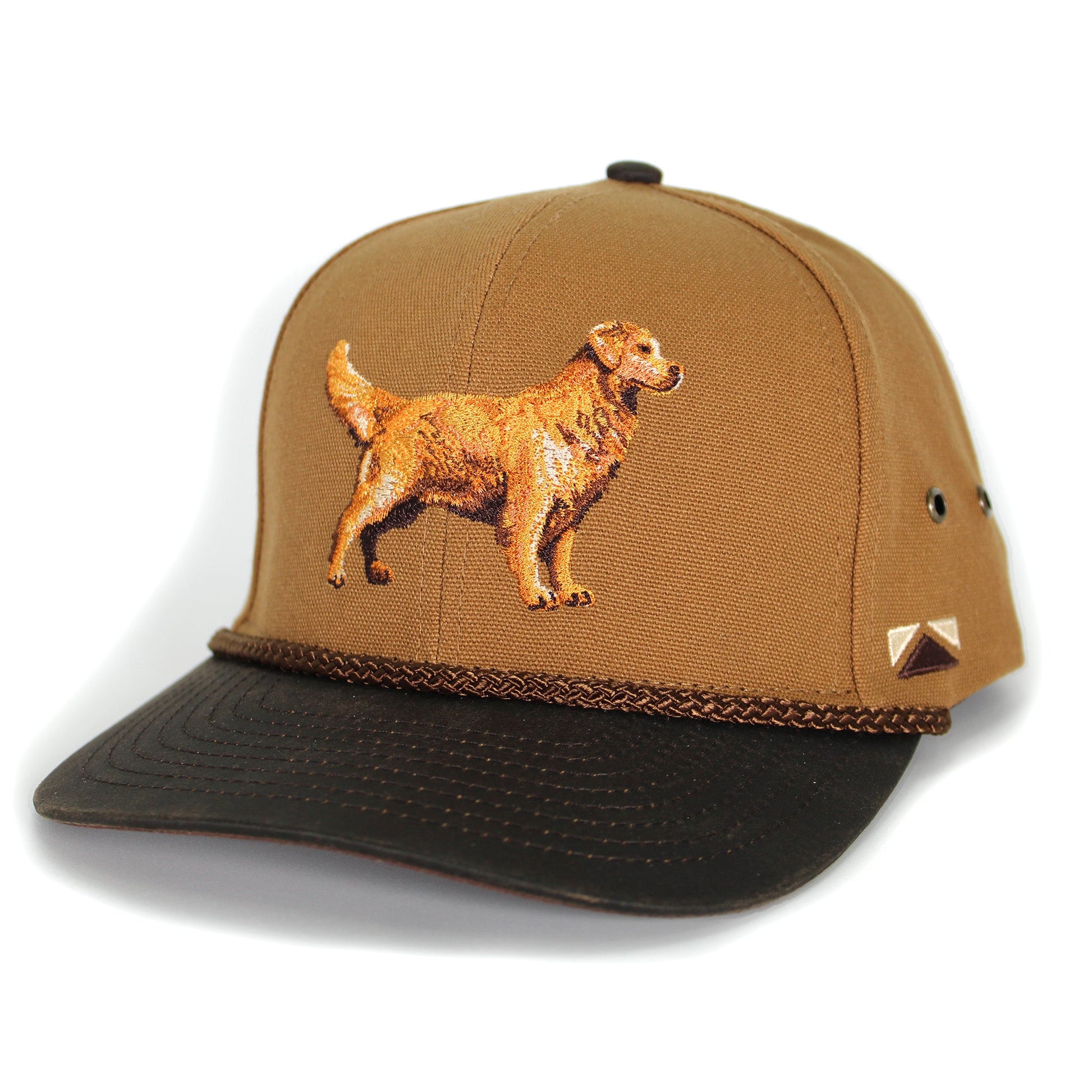 PARAMOUNT OUTDOORS™ Canvas Golden Retriever Hat with Wax Cloth Visor Headwear