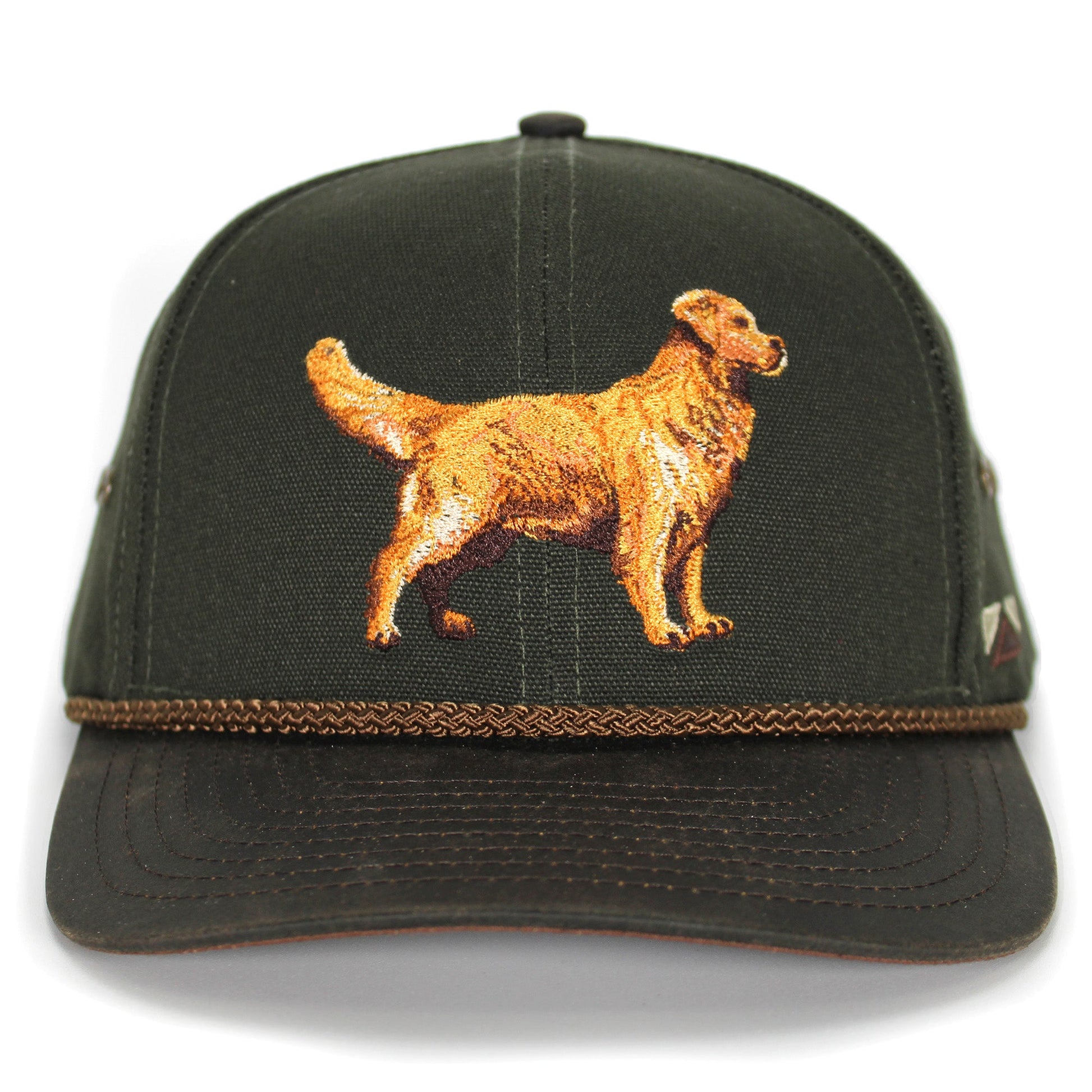 PARAMOUNT OUTDOORS™ Canvas Golden Retriever Hat with Wax Cloth Visor Headwear