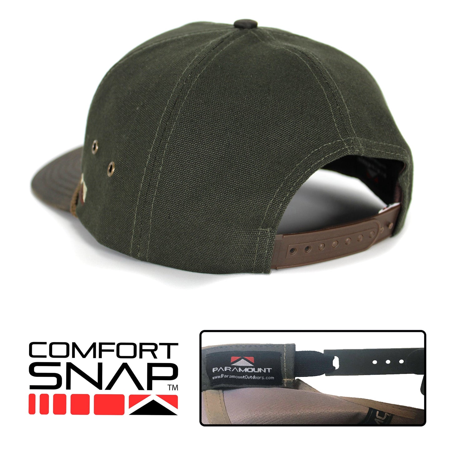 PARAMOUNT OUTDOORS™ Canvas Golden Retriever Hat with Wax Cloth Visor Headwear
