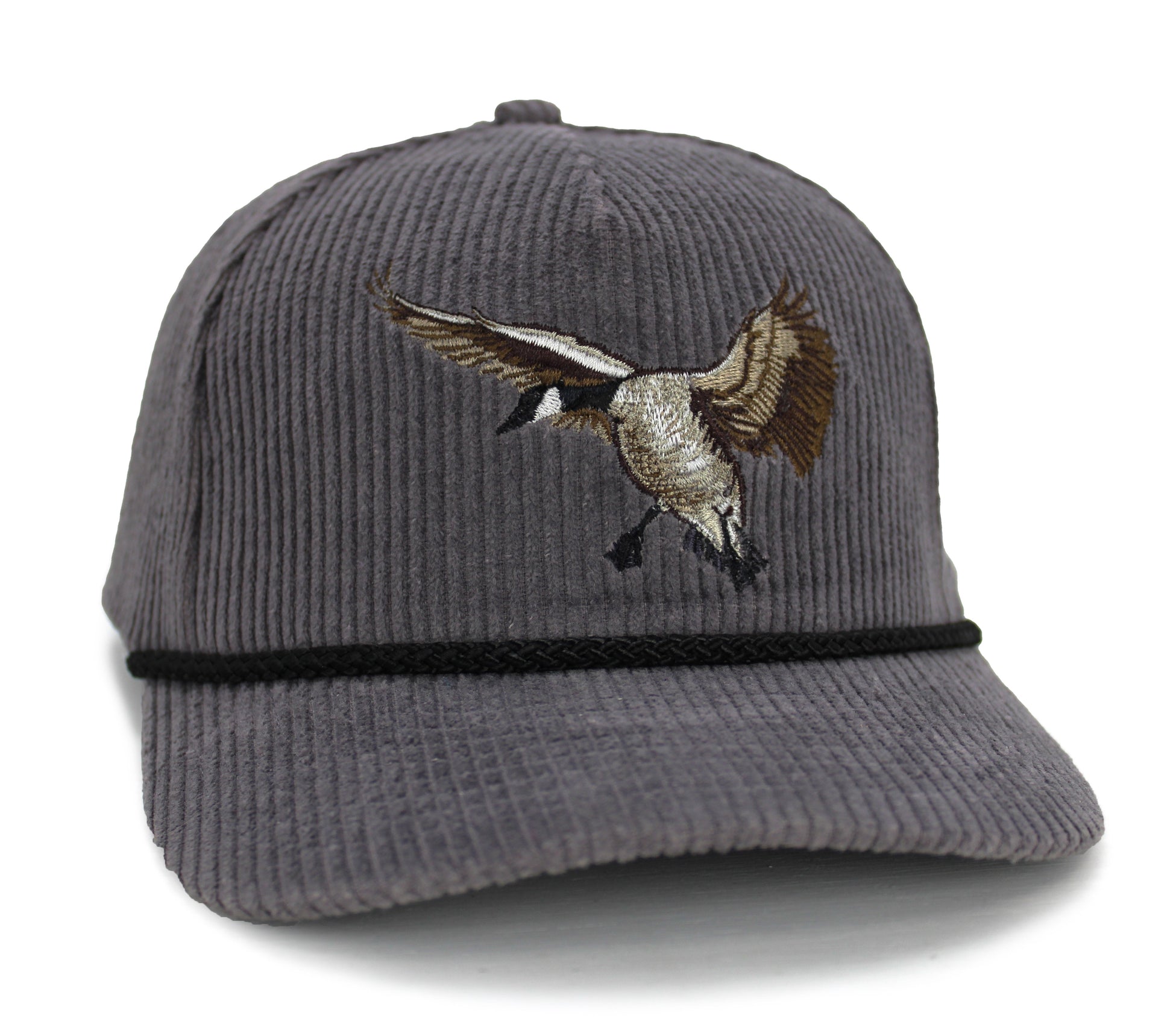 PARAMOUNT OUTDOORS™ New Canadian Goose Corduroy 5-Panel Rope Cap Headwear