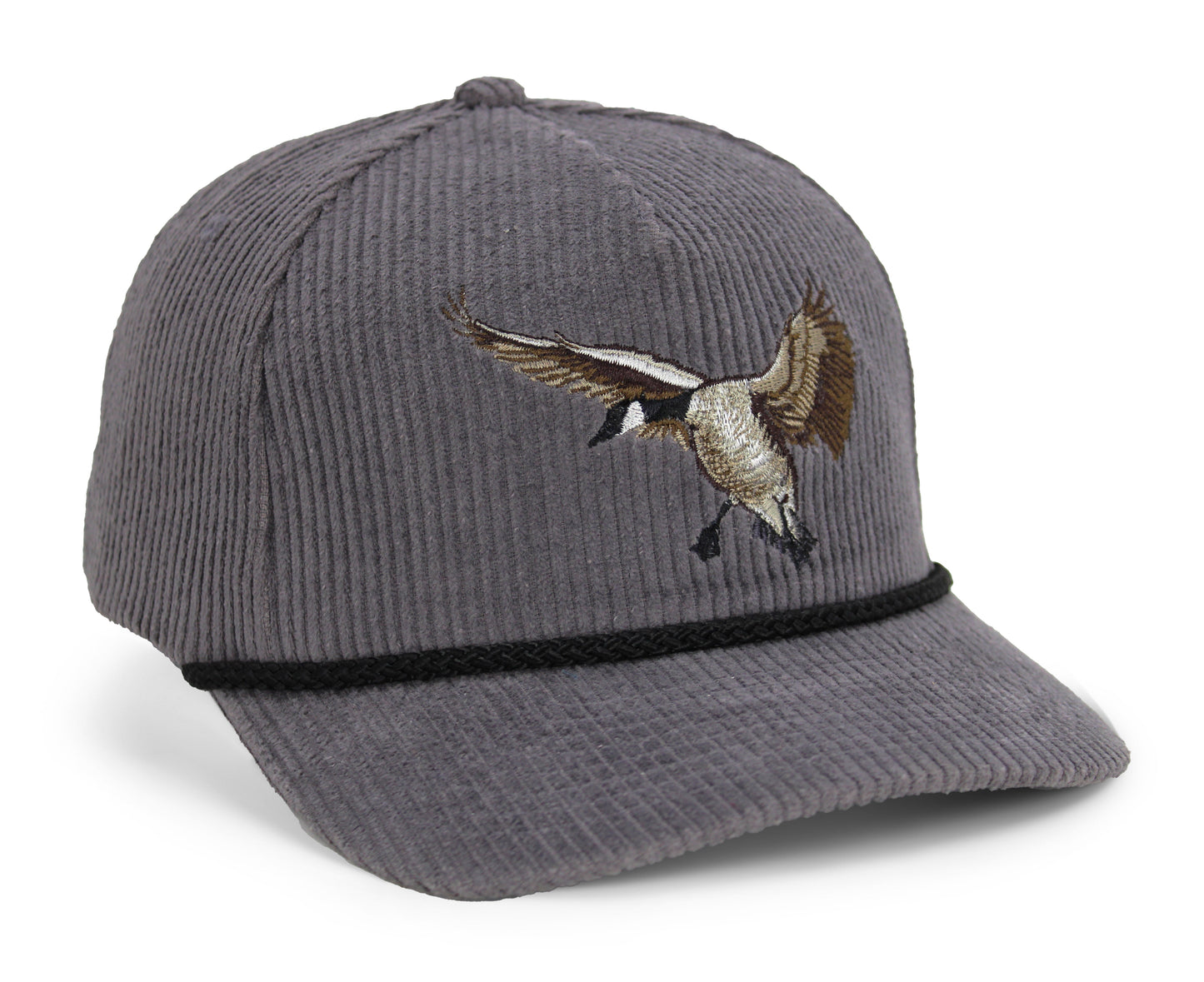 PARAMOUNT OUTDOORS™ New Canadian Goose Corduroy 5-Panel Rope Cap Headwear
