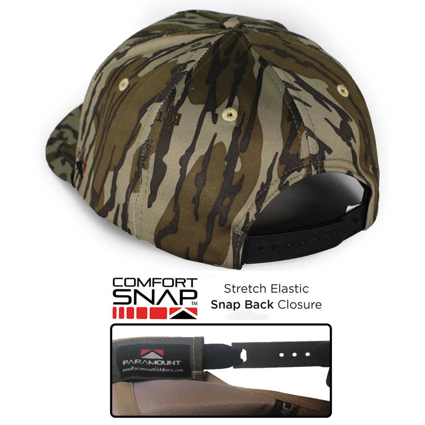 PARAMOUNT OUTDOORS™ Old School 5-Panel Base Camp Headwear