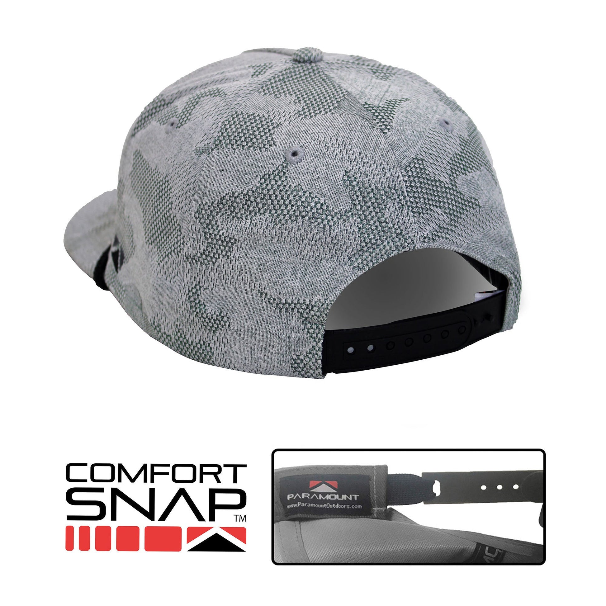 PARAMOUNT OUTDOORS™ Sunset Bear Cloud Texture 5-Panel Rope Cap Headwear