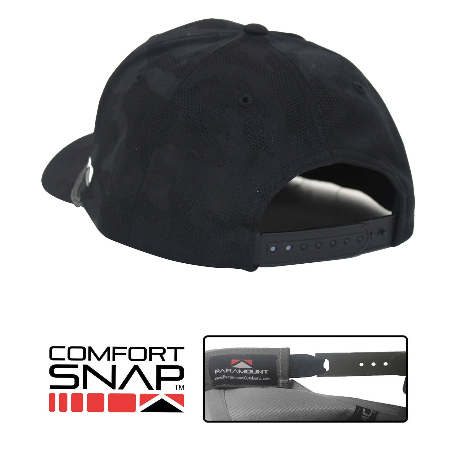 PARAMOUNT OUTDOORS™ Sunset Bear Cloud Texture 5-Panel Rope Cap Headwear