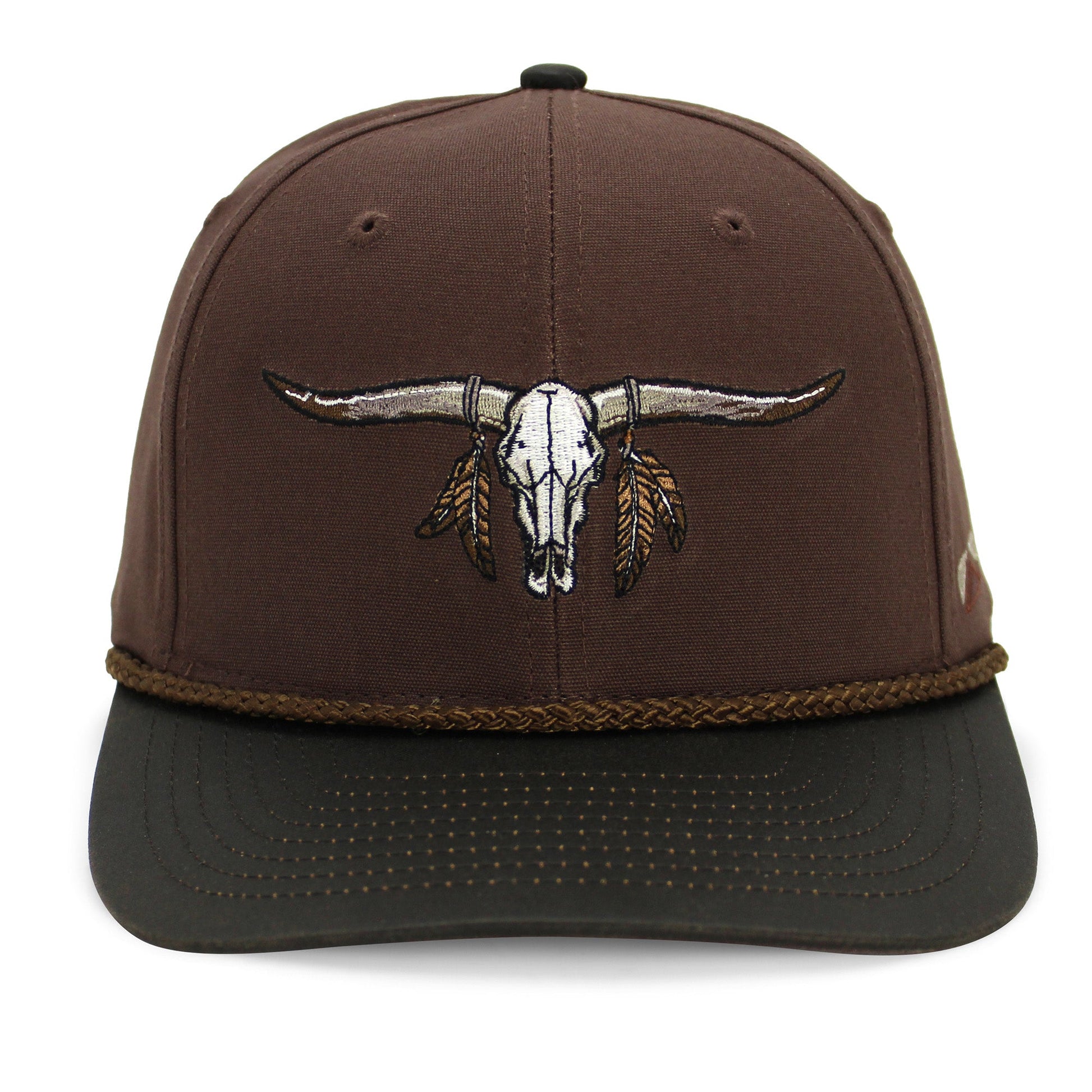 PARAMOUNT OUTDOORS™ Longhorn 6-Panel Hat with Wax Cloth Visor Headwear