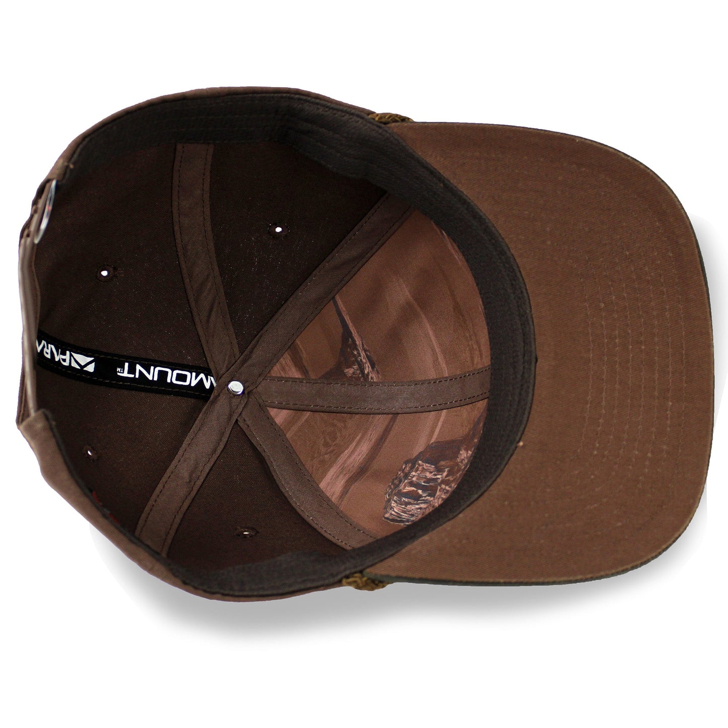 PARAMOUNT OUTDOORS™ Longhorn 6-Panel Hat with Wax Cloth Visor Headwear