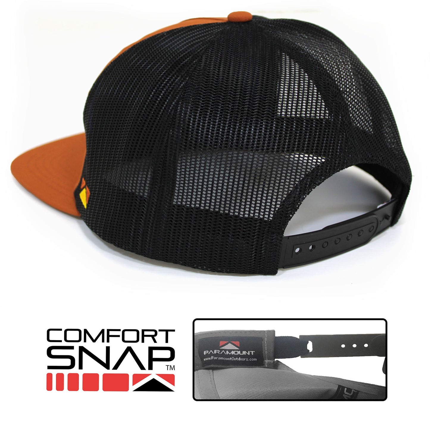 PARAMOUNT OUTDOORS™ Redfish Tail Mesh Back Performance Hat Headwear