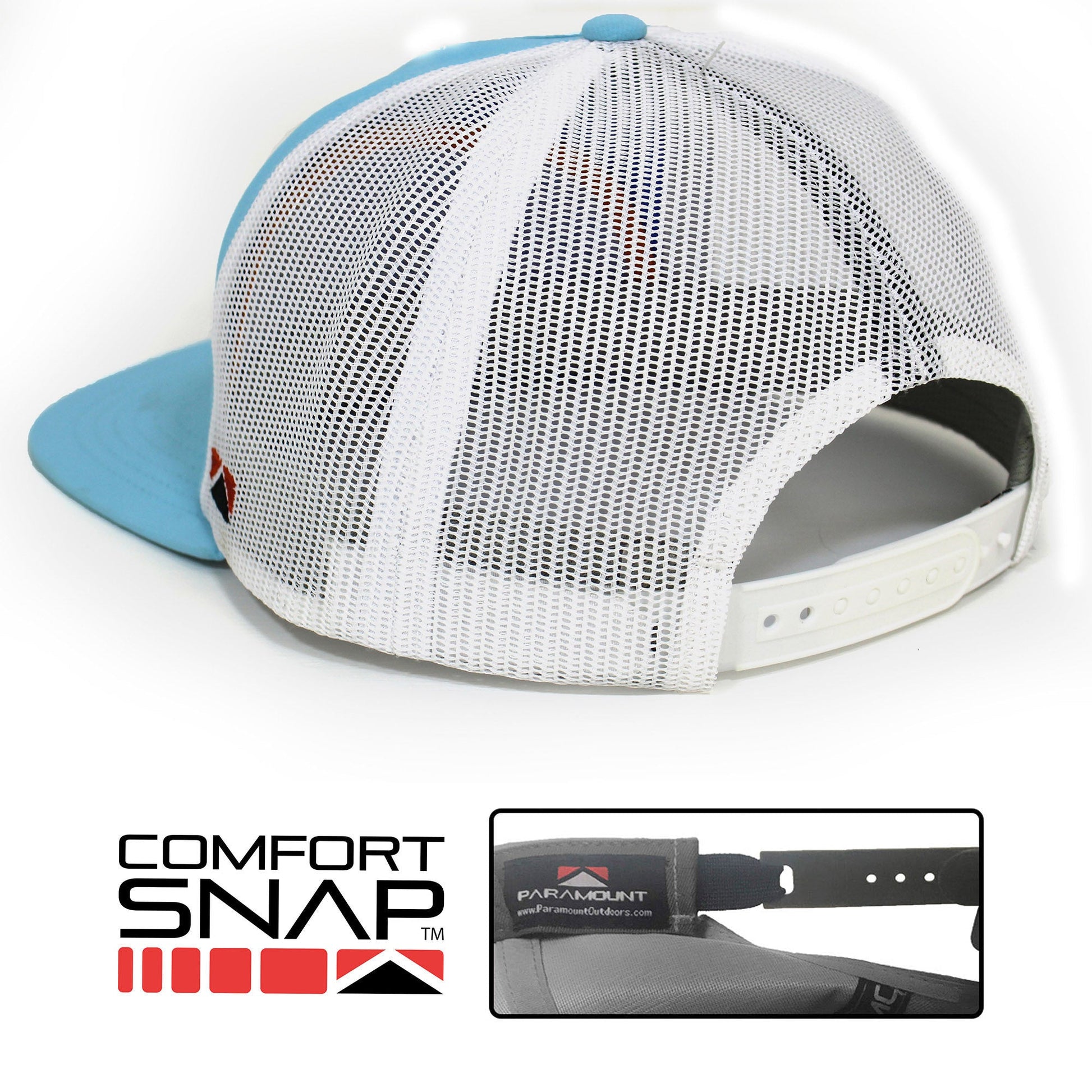 PARAMOUNT OUTDOORS™ Redfish Tail Mesh Back Performance Hat Headwear