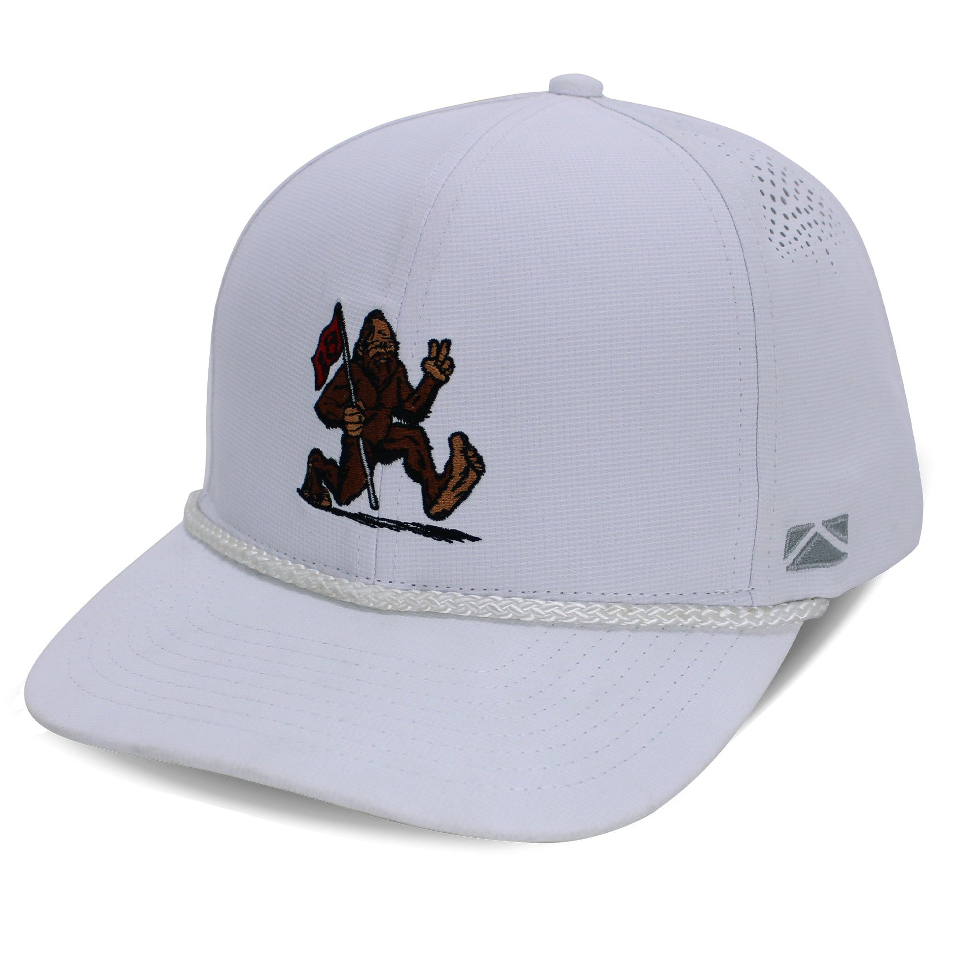 PARAMOUNT OUTDOORS™ Golf Sasquatch Bigfoot Final Hole Performance Rope Cap Headwear