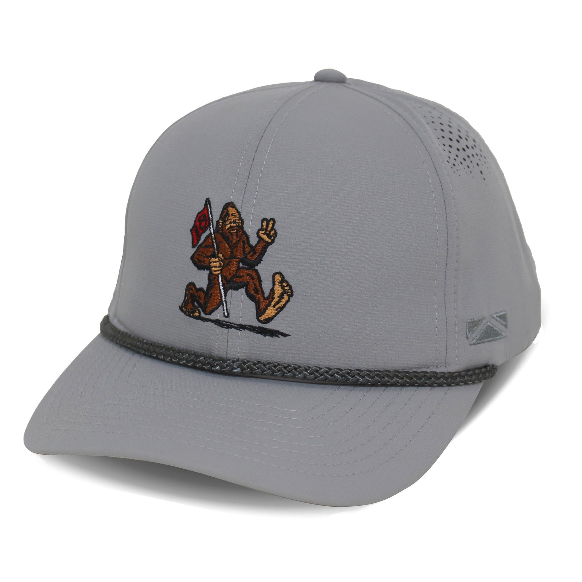 PARAMOUNT OUTDOORS™ Golf Sasquatch Bigfoot Final Hole Performance Rope Cap Headwear