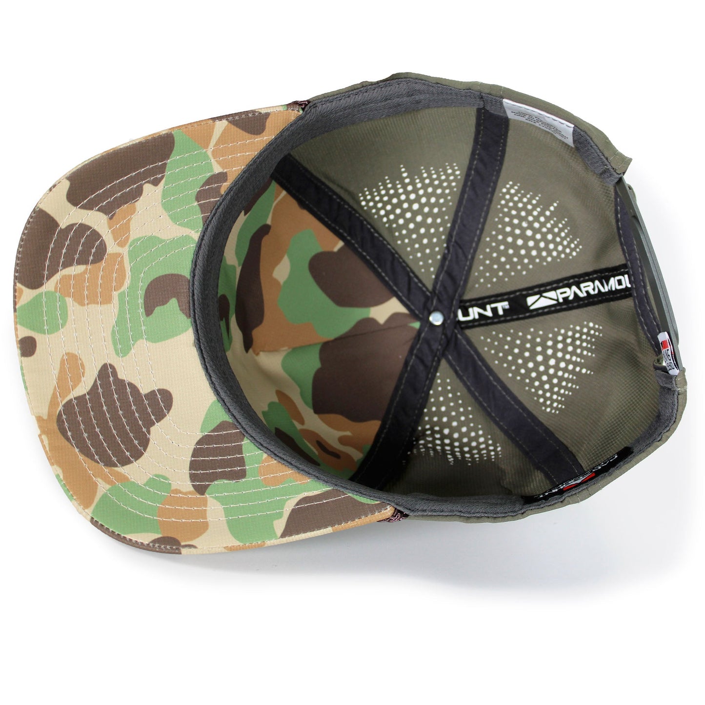 PARAMOUNT OUTDOORS™ Landing Mallard 5-Panel Base Camp Performance Hat Headwear