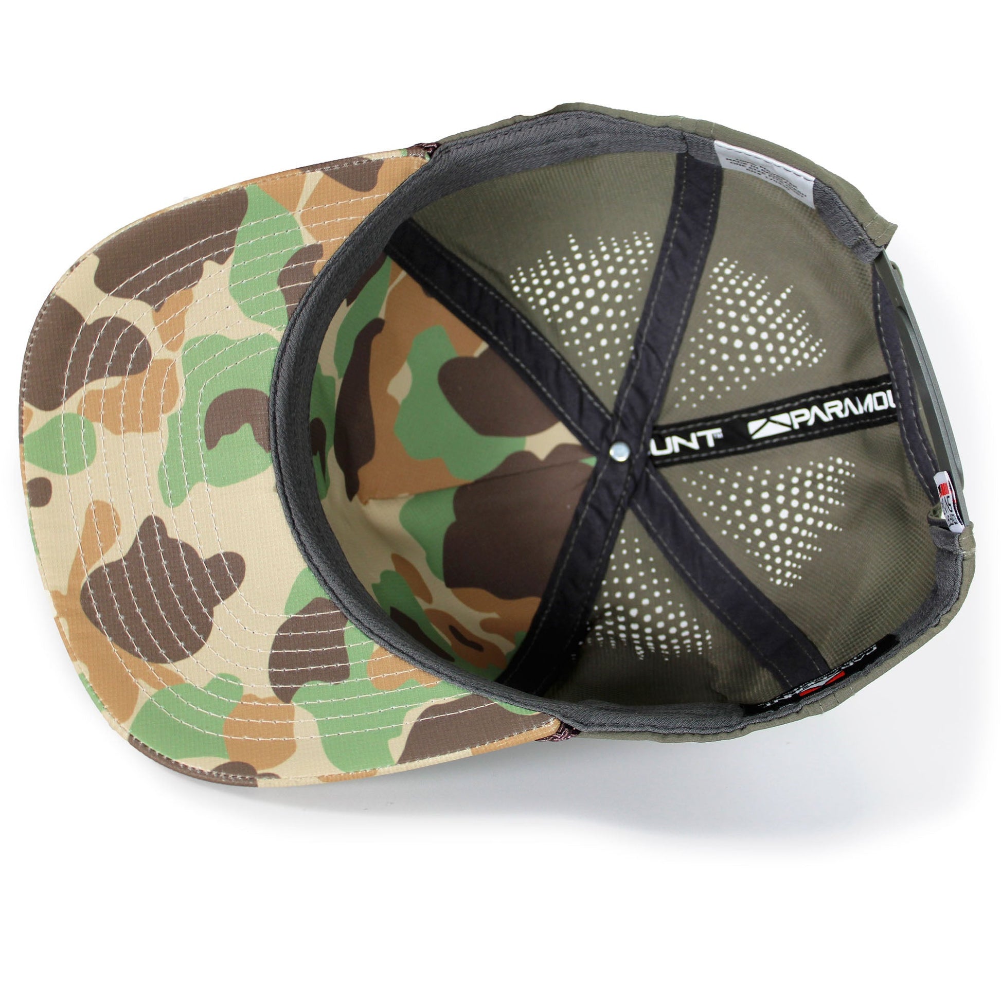 PARAMOUNT OUTDOORS™ Landing Mallard 5-Panel Base Camp Performance Hat Headwear