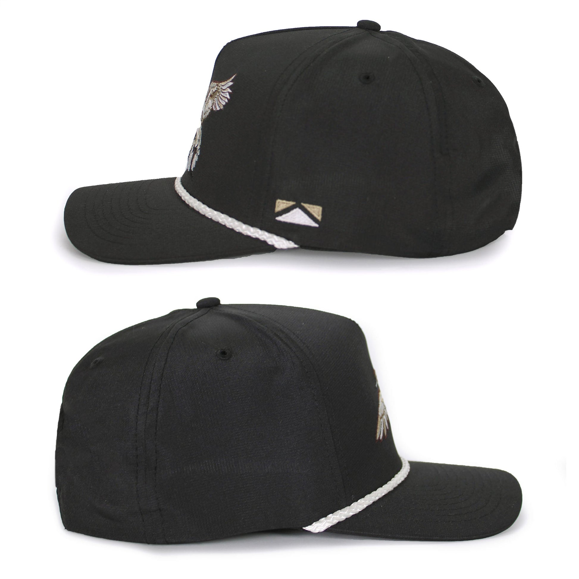PARAMOUNT OUTDOORS™ Black Pintail Performance Rope Cap Headwear