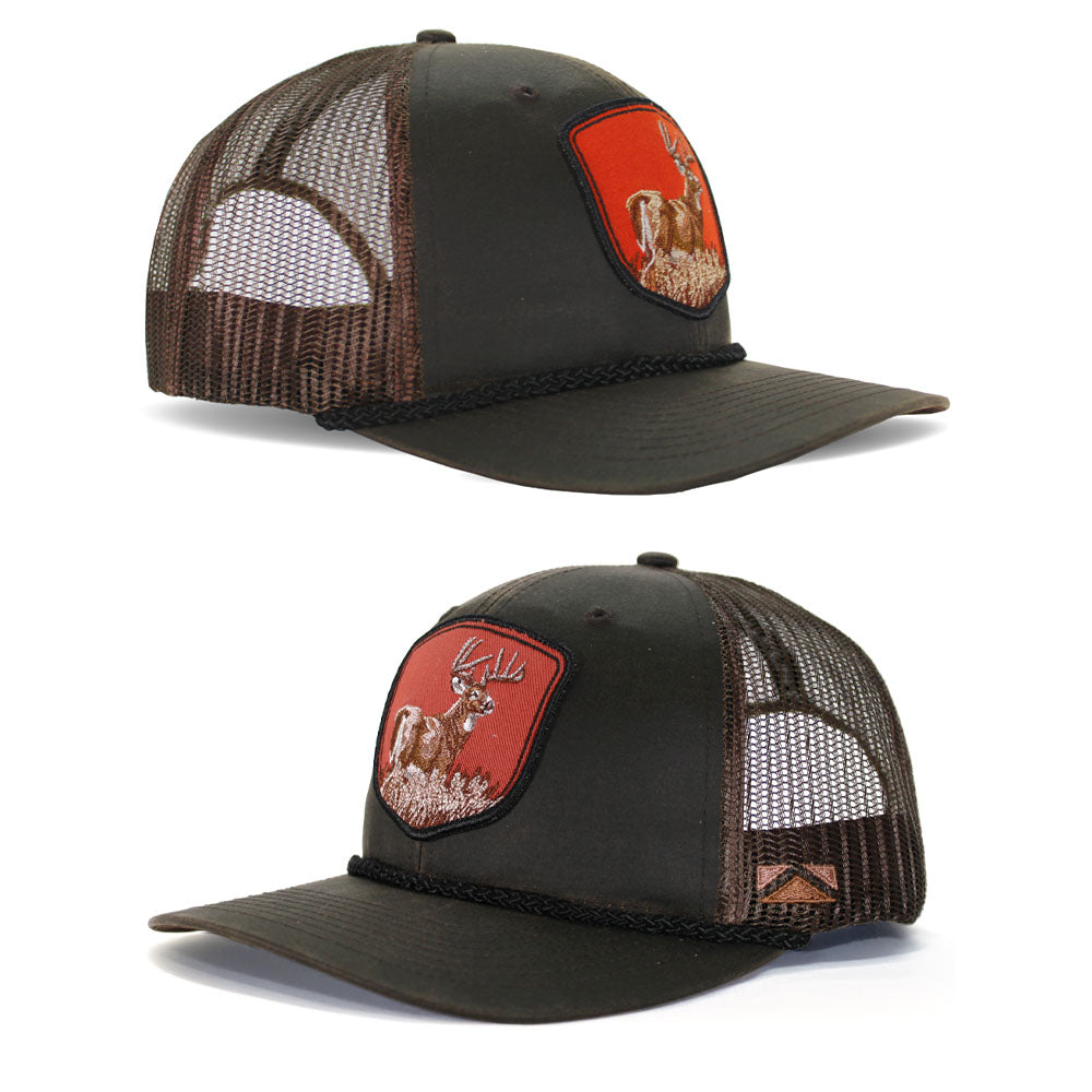 PARAMOUNT OUTDOORS™ Wax Cloth Deer Patch Cap Headwear