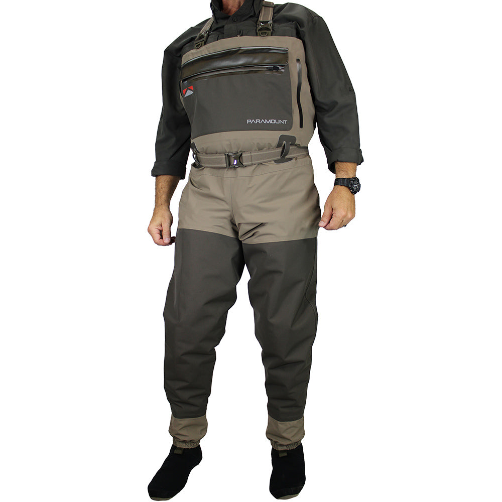 PARAMOUNT OUTDOORS™ SLATE Breathable Stockingfoot Chest Wader Fishing Wader