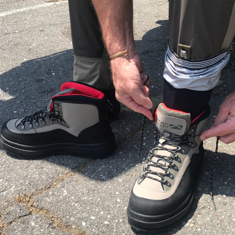 PARAMOUNT OUTDOORS™ Slate Felt Sole Wading Boots Wading Boots