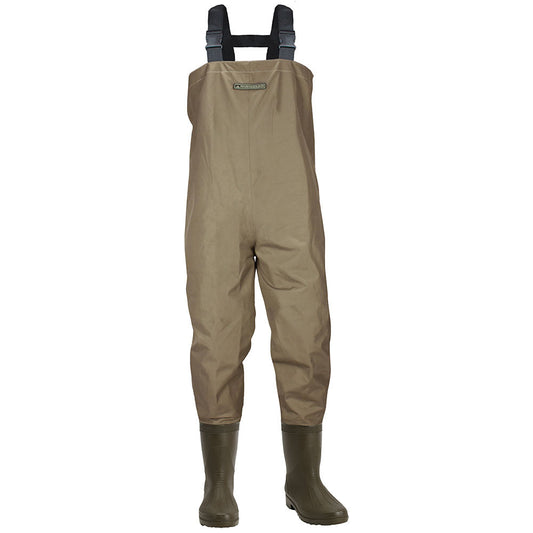 PARAMOUNT OUTDOORS™ Slipstream PVC Bootfoot Chest Wader - Cleated Fishing Wader