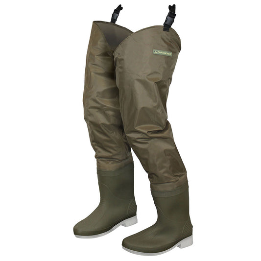 PARAMOUNT OUTDOORS™ Slipstream PVC Hip Boots - Felt Fishing Wader