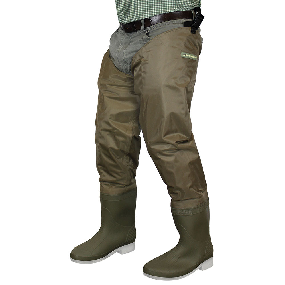 PARAMOUNT OUTDOORS™ Slipstream PVC Hip Boots - Felt Fishing Wader