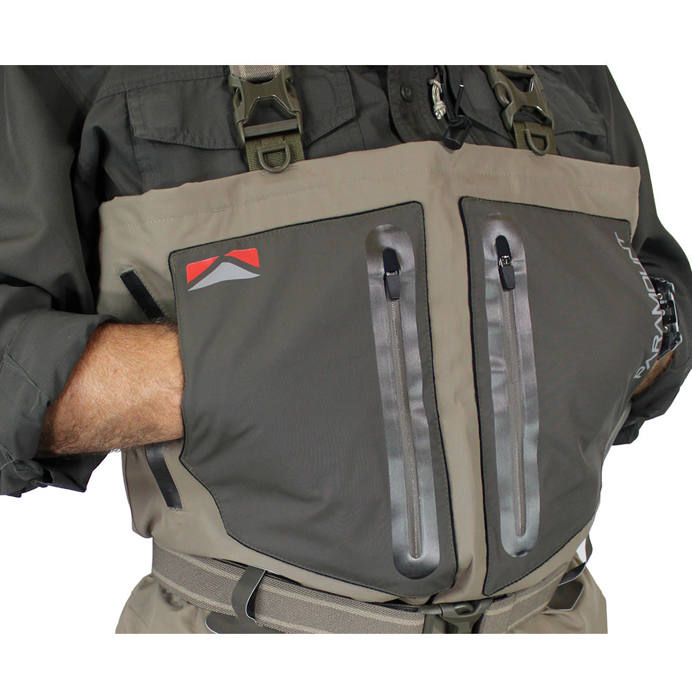 PARAMOUNT OUTDOORS™ WHETSTONE Breathable Split Pocket Fly Fishing Wader Fishing Wader