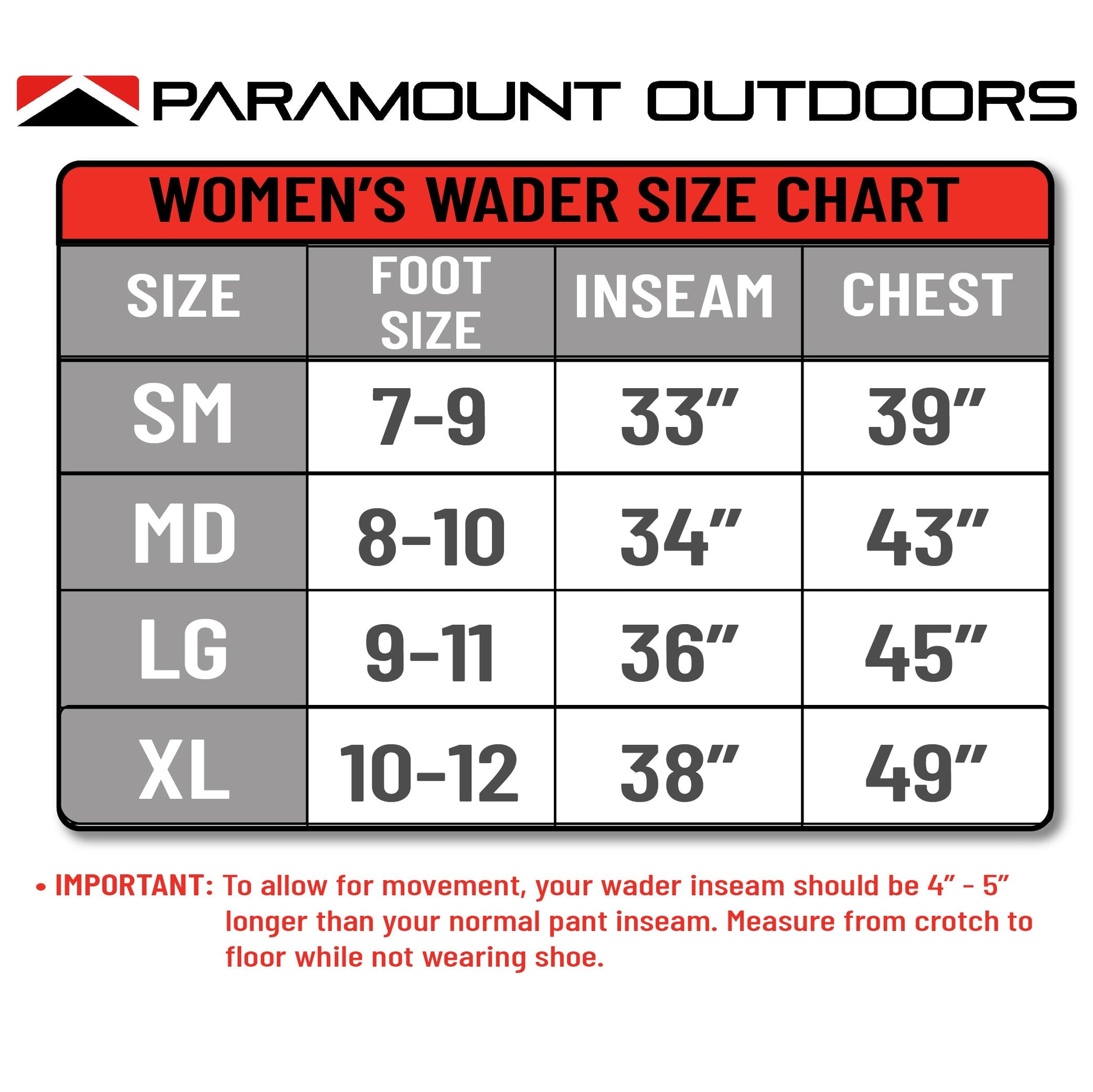 PARAMOUNT OUTDOORS™ WOMEN'S WHETSTONE Z Zippered Breathable Wader Fishing Wader