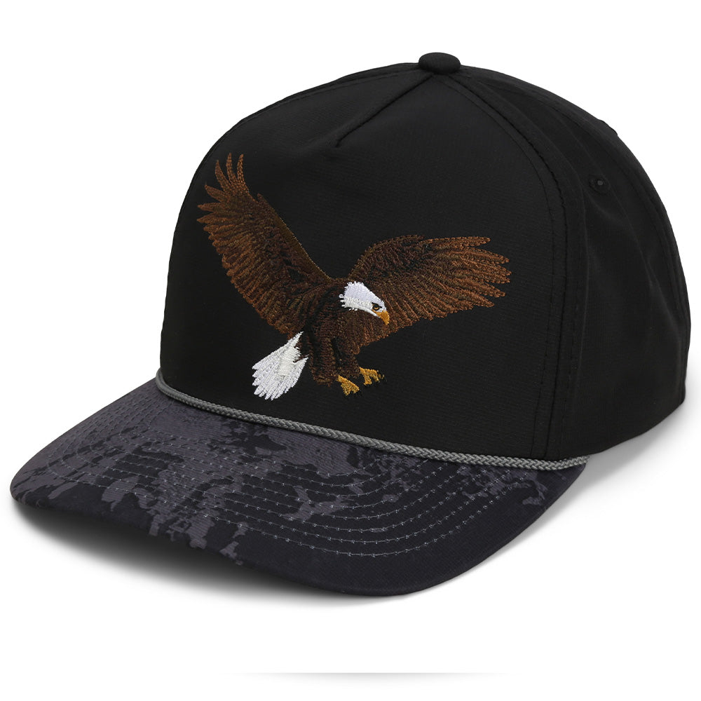 PARAMOUNT OUTDOORS™ Bald Eagle 5-Panel Ridgeline Trucker Hat Headwear