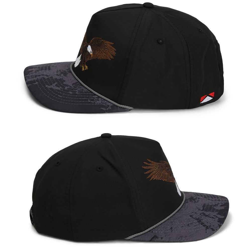 PARAMOUNT OUTDOORS™ Bald Eagle 5-Panel Ridgeline Trucker Hat Headwear
