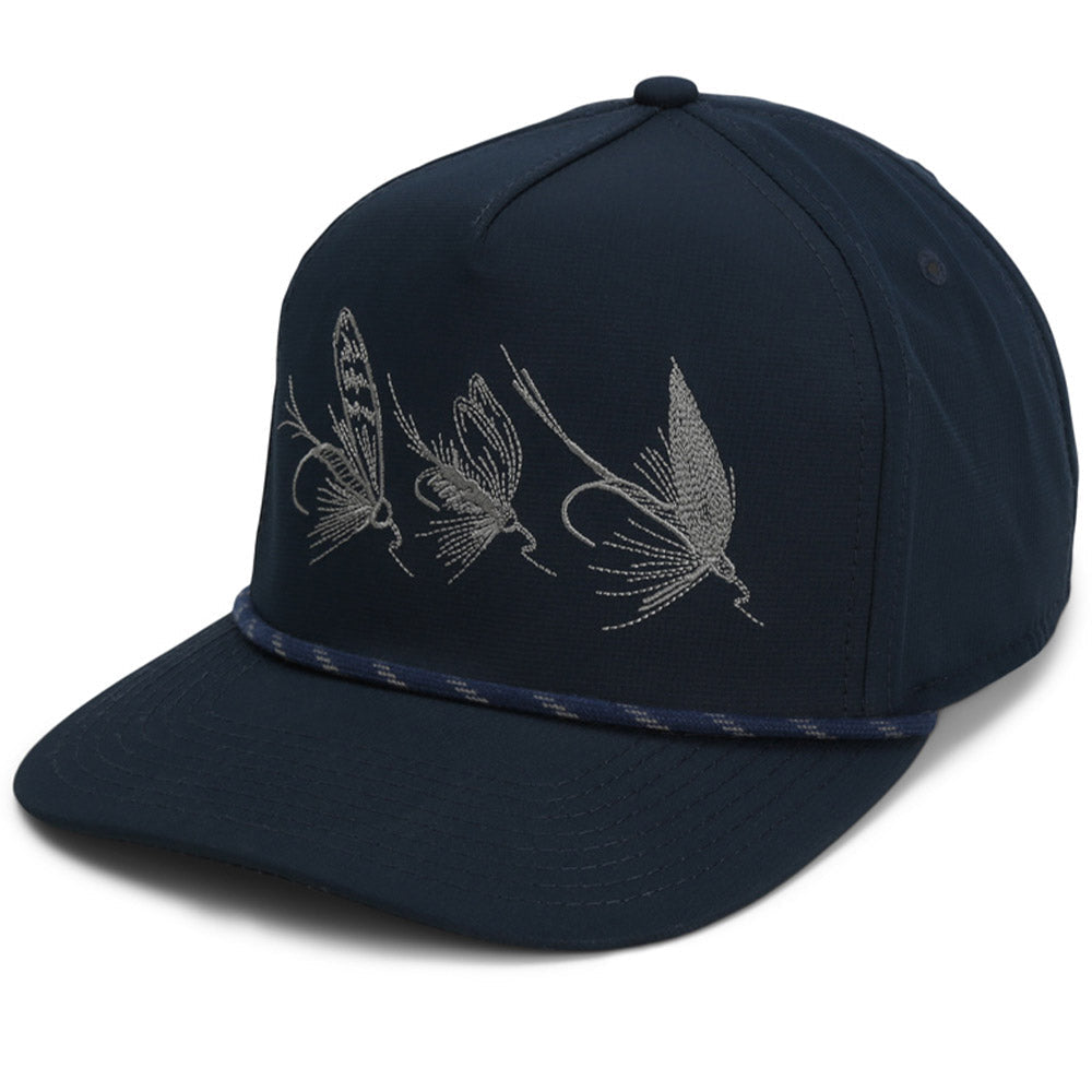 PARAMOUNT OUTDOORS™ Tri-Fly Fishing Ridgeline 5-Panel Rope Cap