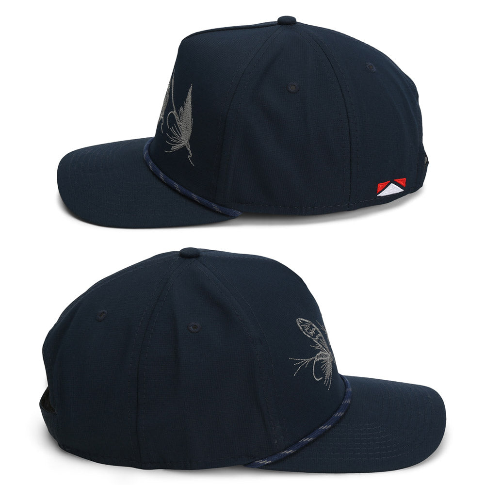 PARAMOUNT OUTDOORS™ Tri-Fly Fishing Ridgeline 5-Panel Rope Cap