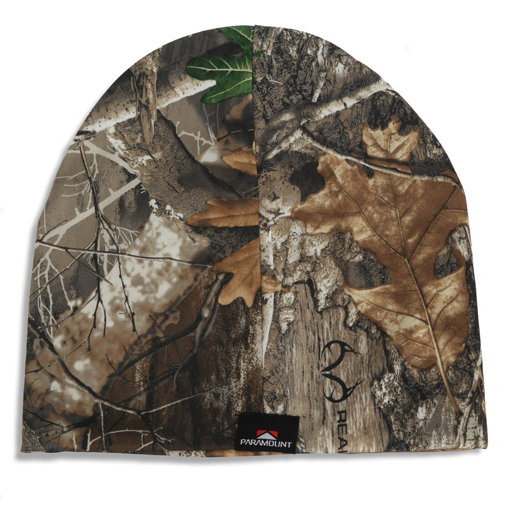 PARAMOUNT OUTDOORS™ Reversible Camo Blaze Orange Beanie Headwear