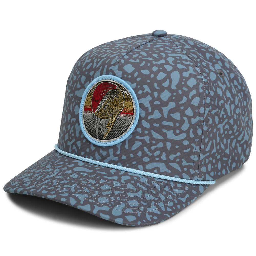 PARAMOUNT OUTDOORS™ Dead Drift Fly Fishing Patch Trucker Hat Rope Cap Headwear