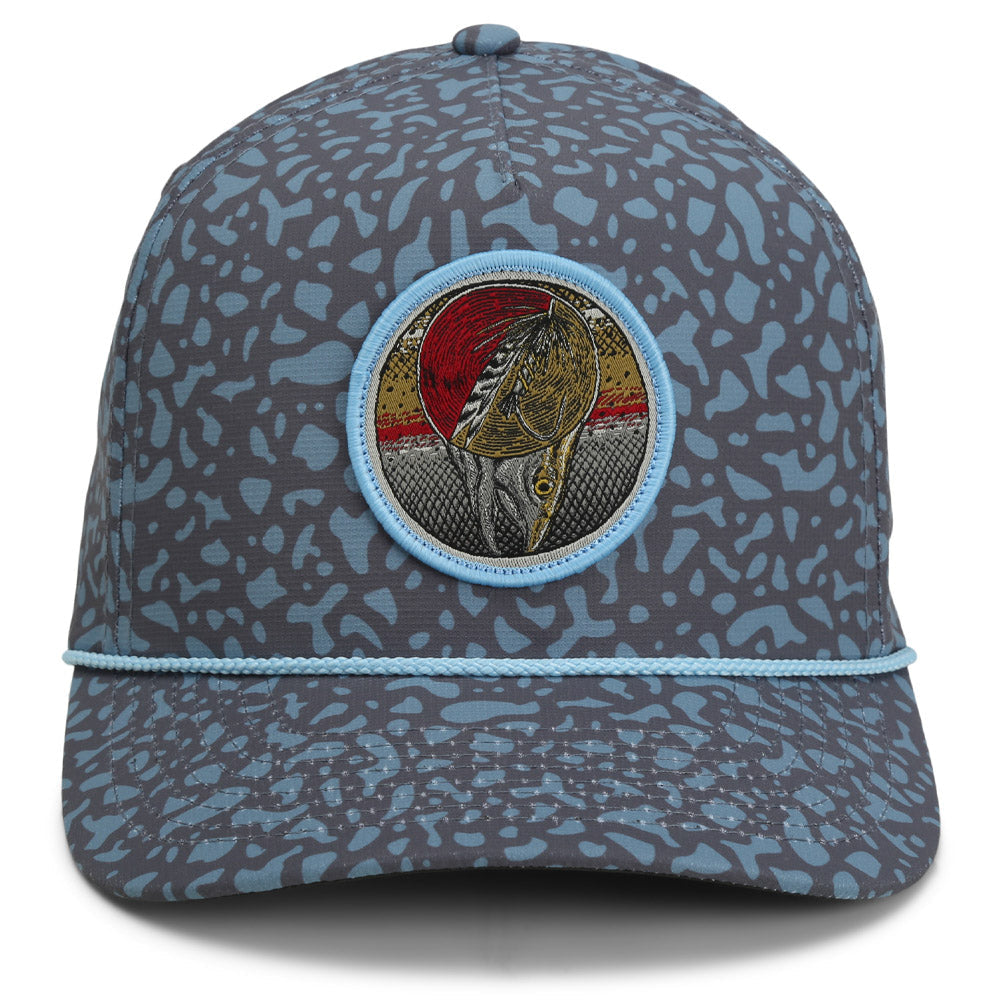 PARAMOUNT OUTDOORS™ Dead Drift Fly Fishing Patch Trucker Hat Rope Cap Headwear