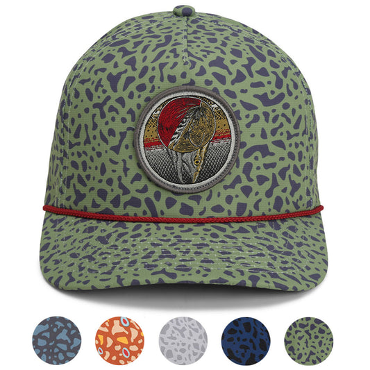 PARAMOUNT OUTDOORS™ Dead Drift Fly Fishing Patch Trucker Hat Rope Cap Headwear