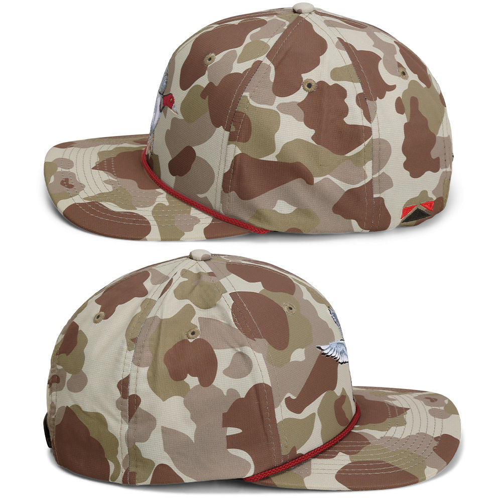 PARAMOUNT OUTDOORS™ Redhead Duck Hat 6-Panel Waterfowl Rope Cap