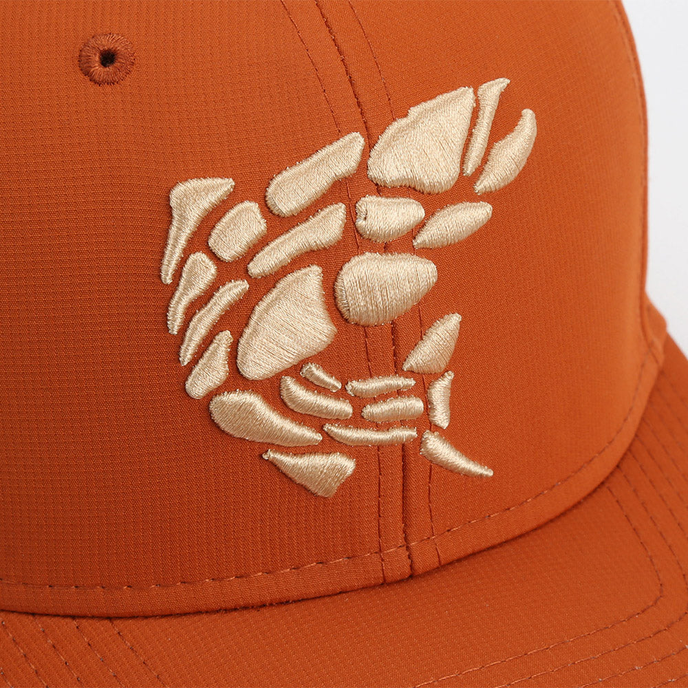 PARAMOUNT OUTDOORS™ Rock Fish 3-D Puff Embroidery Performance RipStop Fishing Hat Headwear