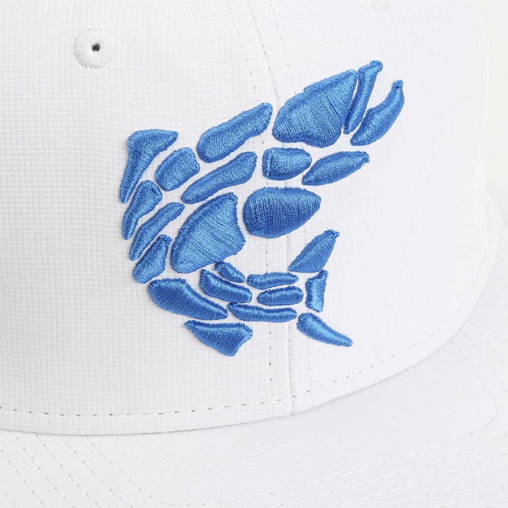 PARAMOUNT OUTDOORS™ Rock Fish 3-D Puff Embroidery Performance RipStop Fishing Hat Headwear