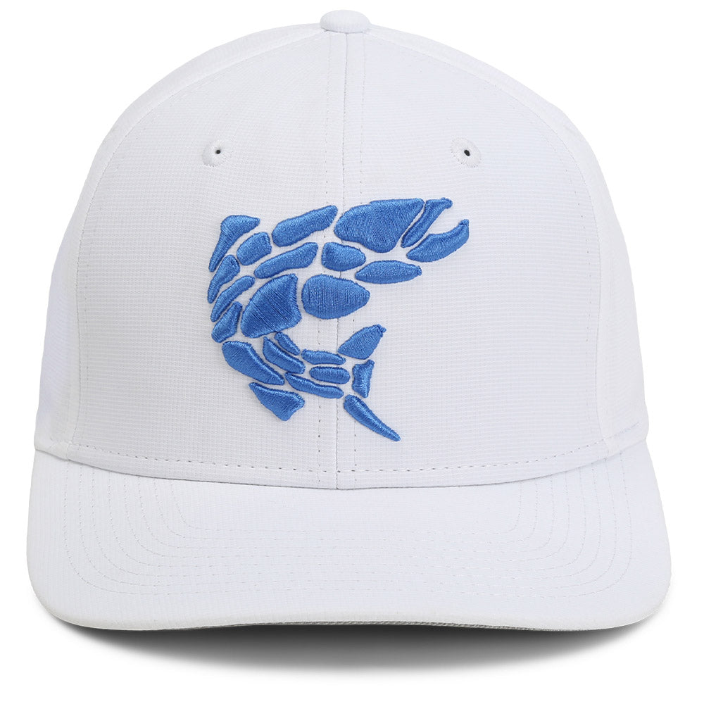 PARAMOUNT OUTDOORS™ Rock Fish 3-D Puff Embroidery Performance RipStop Fishing Hat Headwear