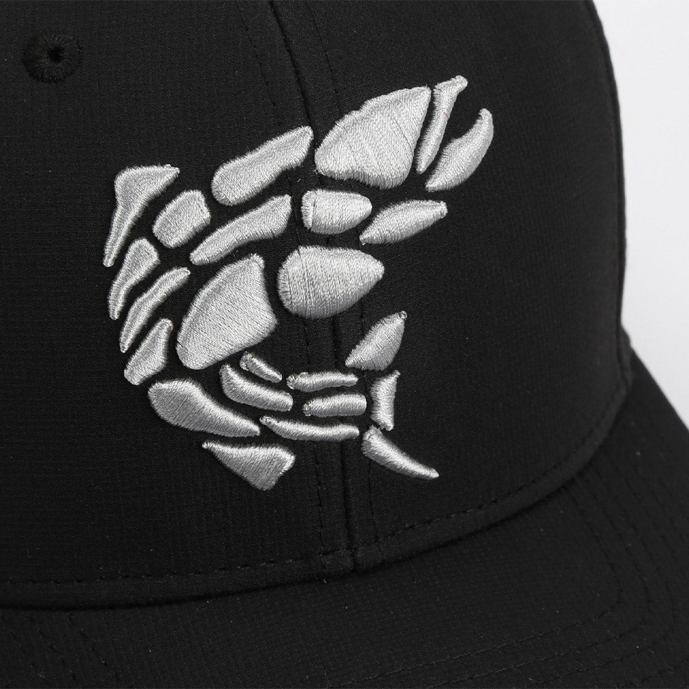 PARAMOUNT OUTDOORS™ Rock Fish 3-D Puff Embroidery Performance RipStop Fishing Hat Headwear